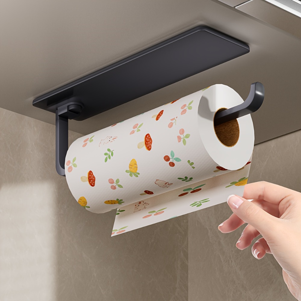 Home Bathroom Paper Towel Dispenser - 1 Stück Küchentuchhalter – hängender Papierhandtuchspender,