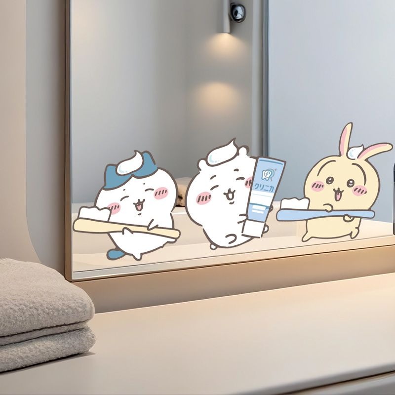Heiße Chiikawa Spiegelaufklebe – Home One Bathroom Bewertung und Preis