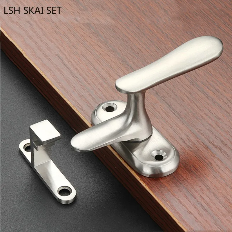 1pc Edelstahl Tür Fenster verr – Home Bathroom Fittings Bewertung und Preis