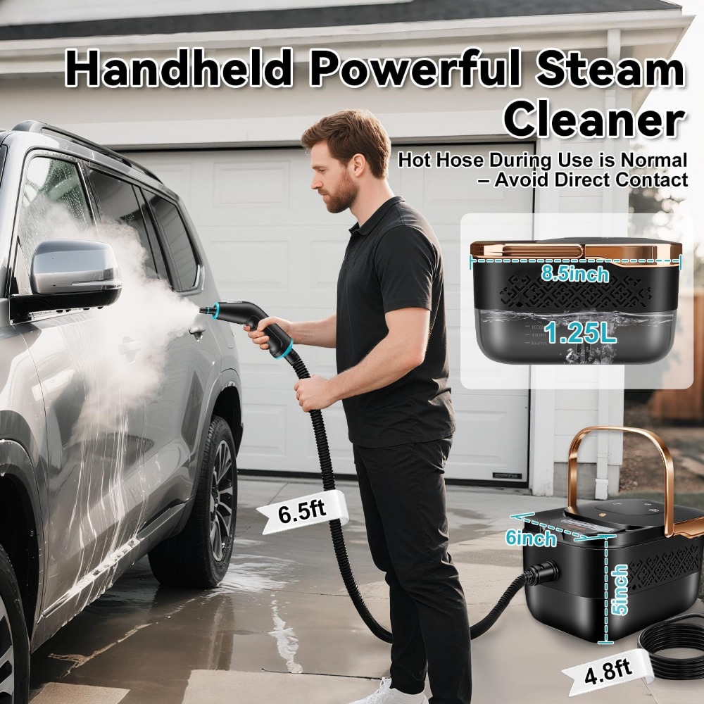 2500W Tragbarer Dampfreiniger, – Home Bathroom Images Bewertung und Preis