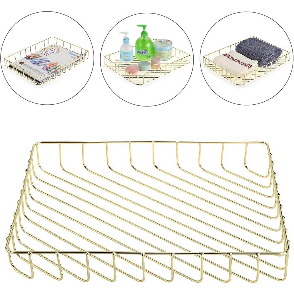 Eleganter Goldener Draht-Schre – Home Bathroom Images Bewertung und Preis