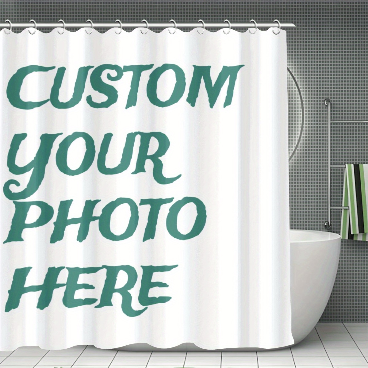 Individueller Foto-Duschvorhan – Home Bathroom Images Bewertung und Preis