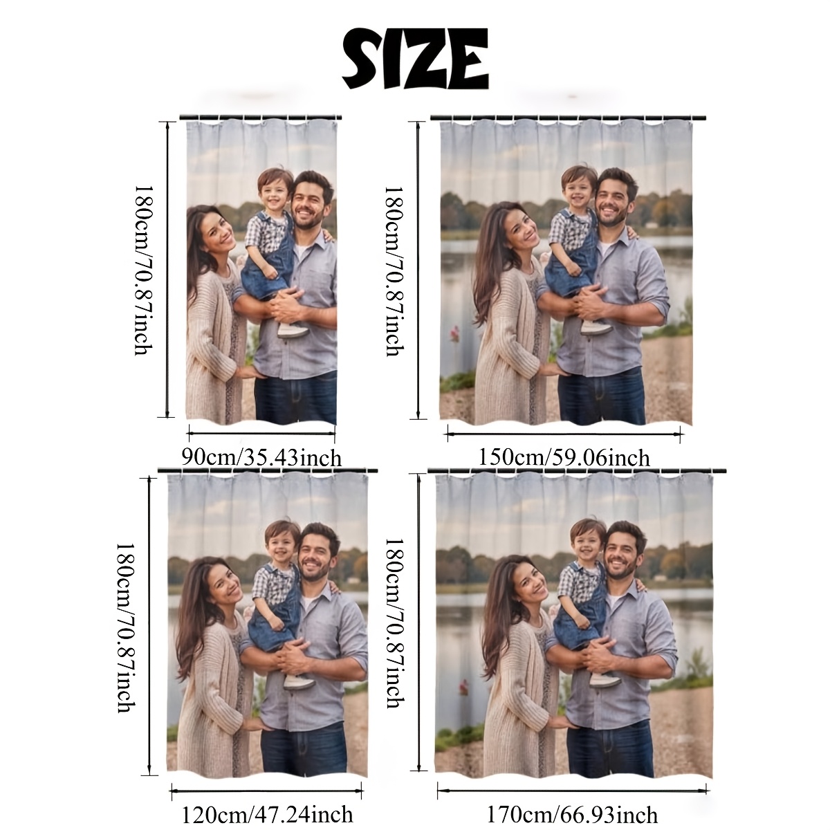 Individueller Foto-Duschvorhan – Home Bathroom Images Bewertung und Preis