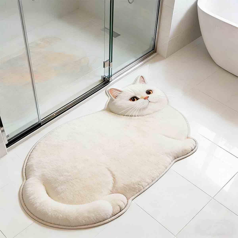 VIKAMA Realistische 3D Flausch – Home Bathroom Carpet Bewertung und Preis