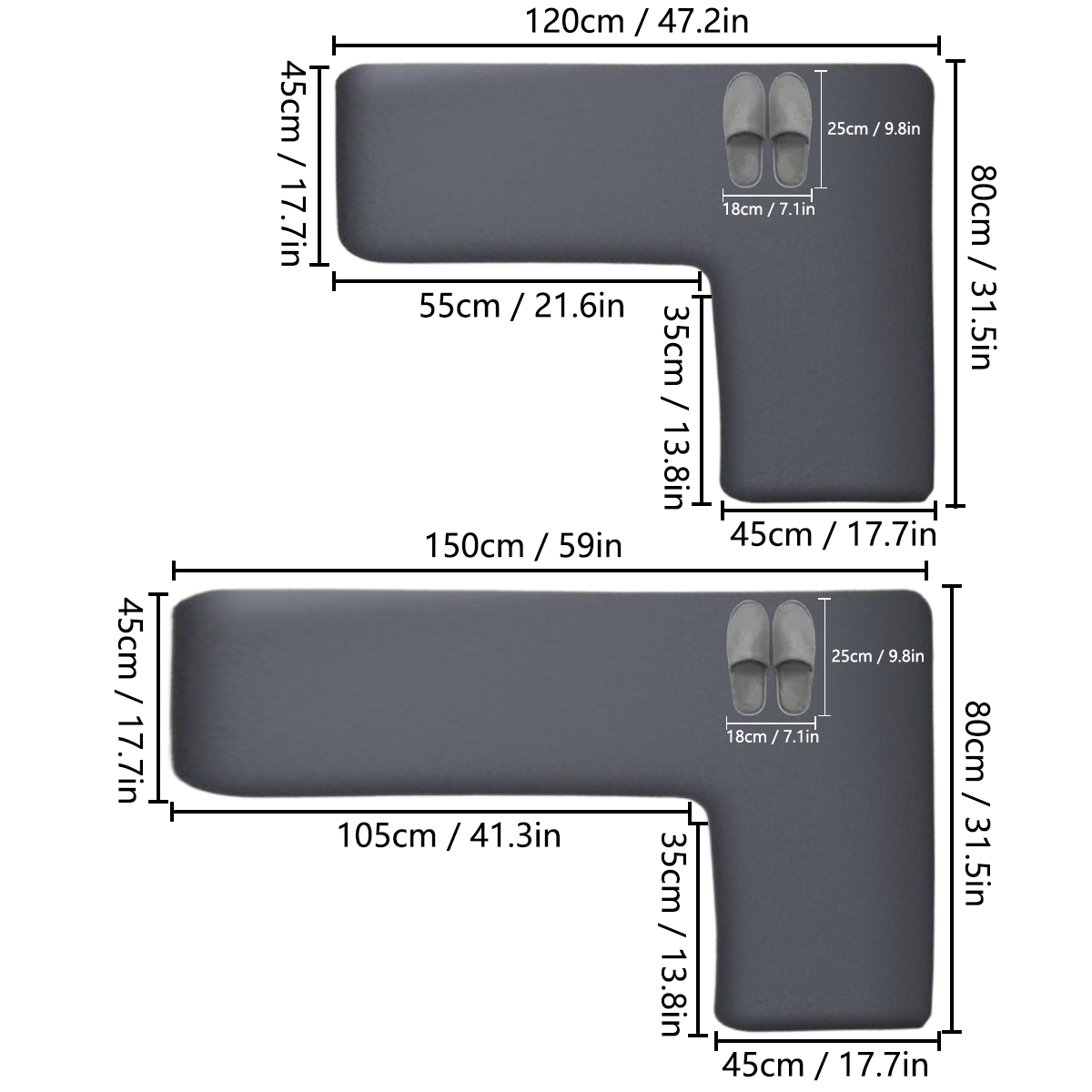 Einfache, verdickte Eckbodenma – Home Bathroom Carpet Bewertung und Preis
