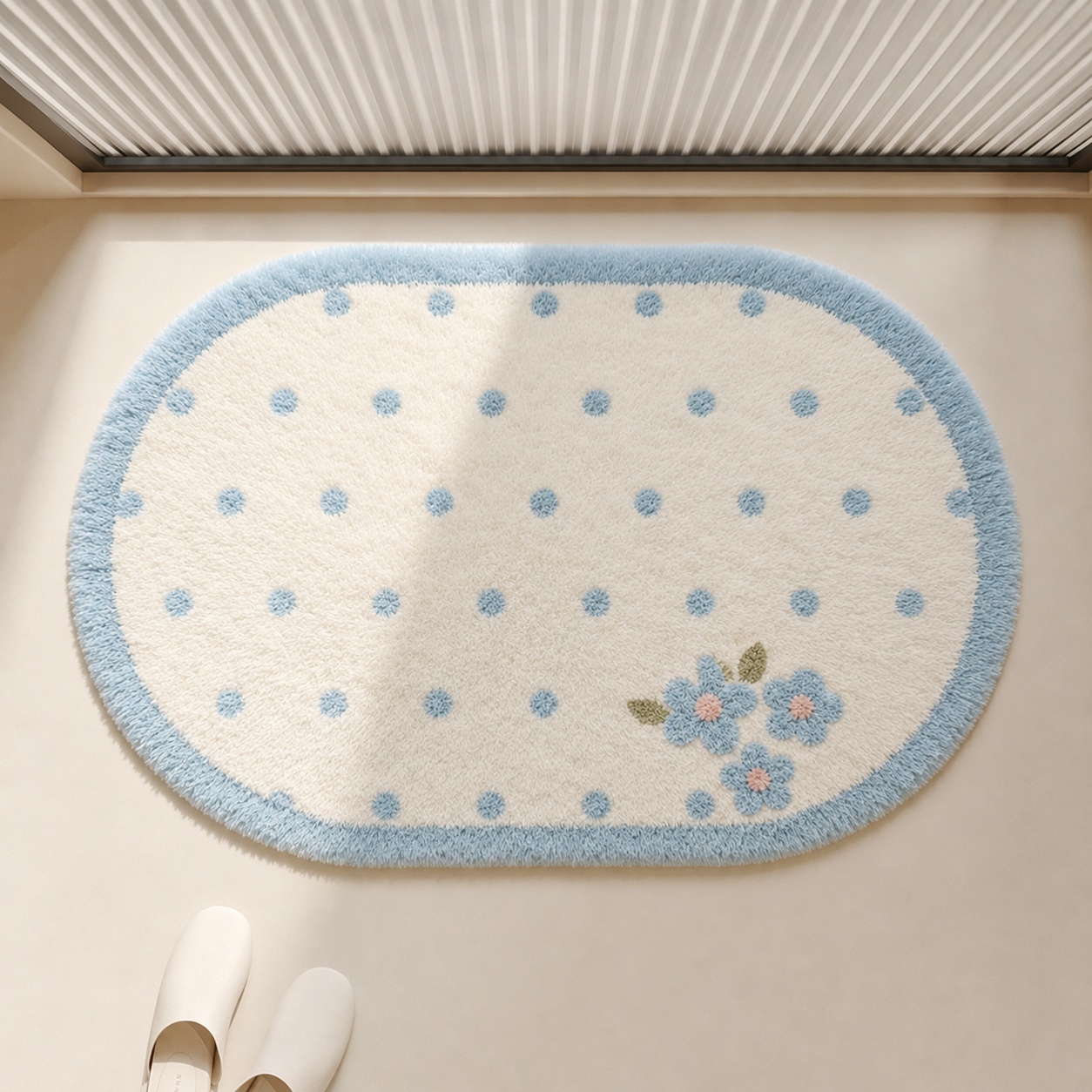 Rosa Erdbeer-Plüsch-Badematte, – Home Bathroom Carpet Bewertung und Preis