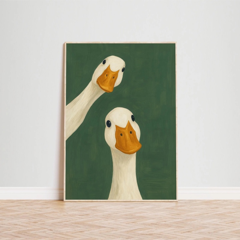 Enten- und Gänse-Poster, lusti – Home Bathroom Painting Ideas Bewertung und Preis